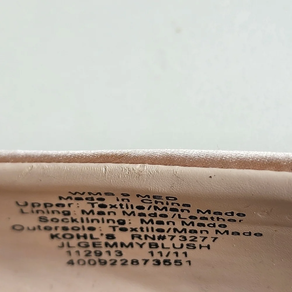 Jennifer Lopez Womens  Studded Blink Beige Ultra High Heels Gemmy Blush Beige - Picture 10 of 10